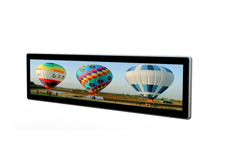 Touch Screen Ultra Wide Stretched Displays All Metal Shell Stretched Bar LCD Display