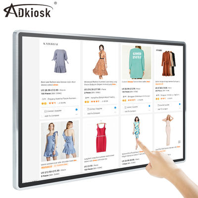 Android FHD Advertising Digital Signage 55 Inch 65 Inch Advertising LCD Display