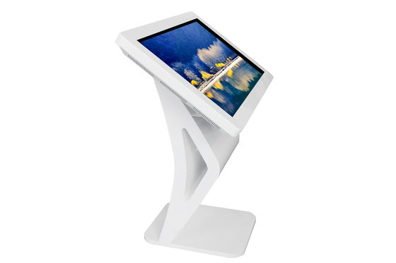 Interactive 32inch Floor Standing Digital Signage LCD Touch Screen Display RAM 2GB