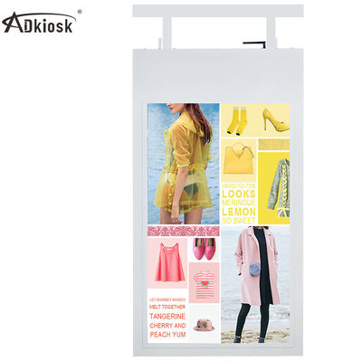 Double Sided Advertising Digital Signage 43Inch 350cd/m2 110V Mount Hanging