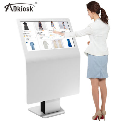 Custom Interactive Outdoor Digital Signage 49 inch Floor Stand 16:9 Aspect ratio