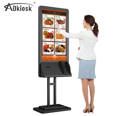 Interactive Self Service Kiosk 43inch LCD Touch Screen 1920X1080 350cd/m2