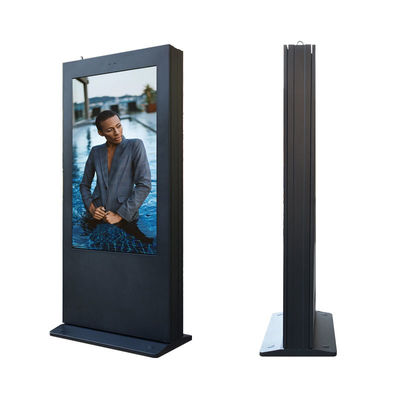 16:9 Contrast Outdoor Digital Advertising Screens Kiosk 2000nits 49inch
