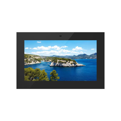 2000nits Outdoor Digital Signage 55 inch Black Wall Mounted Kiosk