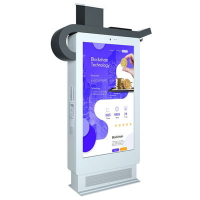 115V 75 inch Outdoor Digital Signage 16:9 Waterproof Media Player