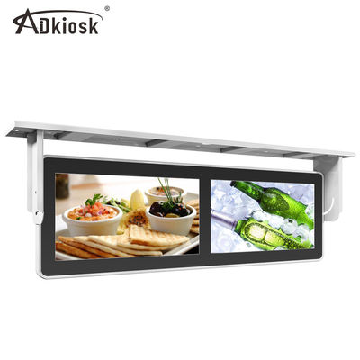 1200:1 Digital Bus Advertising Player 19inch Double Remote Control LCD Screen