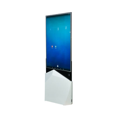 White Double Sided LCD Screen 55inch OLED Stand Alone Digital Signage