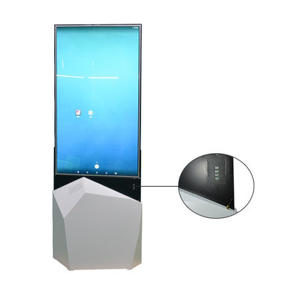 Double Sided Floor Standing Kiosk 55inch OLED Digital Signage Advertising Display