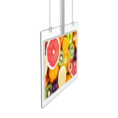 Ultra Slim 55inch Transparent Advertising Display Double Sided OLED Wall Mounted Kiosk
