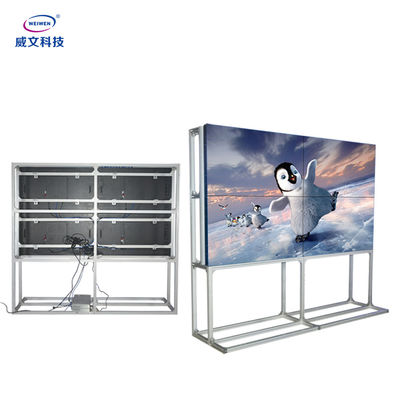 IR Remote LCD Video Wall Display 55 Inch 240V FHD Multiple Language