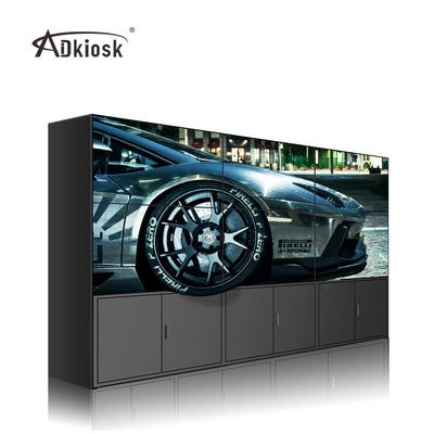 FHD Stand LCD Video Wall Display 1920X1080 Resolution 110mm Thickness 55Inch