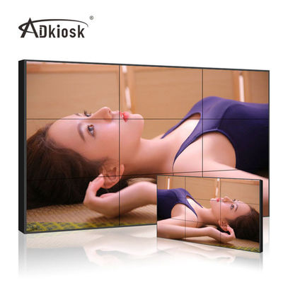 Digital Signage LCD Video Wall Display 3.5mm Bezel FHD 46Inch With Aluminum Bracket