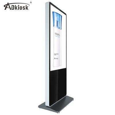 49inch 500cd Floor Standing Digital Signage 1080X1920 LCD Screen For Advertising