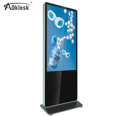 43inch Floor Standing Digital Signage OS Android 8ms Response Time