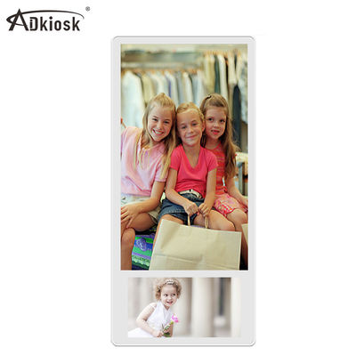 LCD Elevator Video Display 18.5inch 178° View Angle Digital Signage Advertising Player