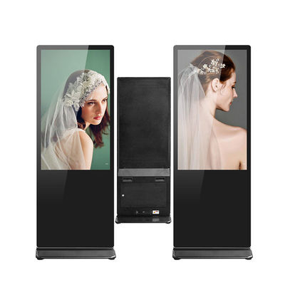32 inch 55 inch Vertical Digital Screen Advertising Stand High Resolution