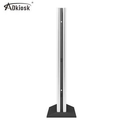 55inch Double Sided Free Standing LCD Display 3G 4G 4mm Glass For Shopping Mall