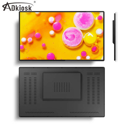 Ultra Thin Wall Mounted Digital Signage 21.5 inch Indoor 400cd/m2