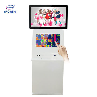 Banking Interactive Self Service Information Kiosk 300 nits Capacitive