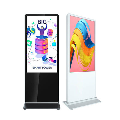55Inch Interactive Touch Screen Kiosk Floor Stand Capacitive Multi Touch Kiosk