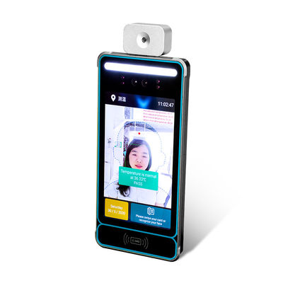IPS All In One Face Recognition Terminal Scan Thermometer 8inch 140°F Access Control