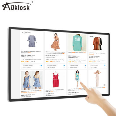 Android Wall Mount Interactive Touch Screen Kiosk 21.5Inch 300cd/m2