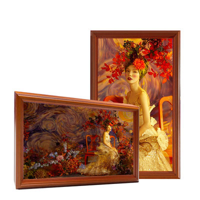 Large 2K Digital Photo Frame Large Screen 100v 55 Inch Signage Free Standing