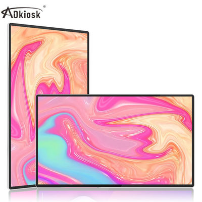 21.5 Inch Elevator LCD Display 400cd/M2 Media Digital Signage 6.5ms Response Time
