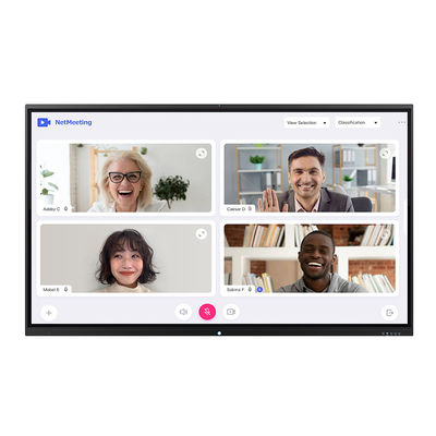 Android System Smart Touch Screen Interactive Whiteboard 98Inch 16:9 For Meetings