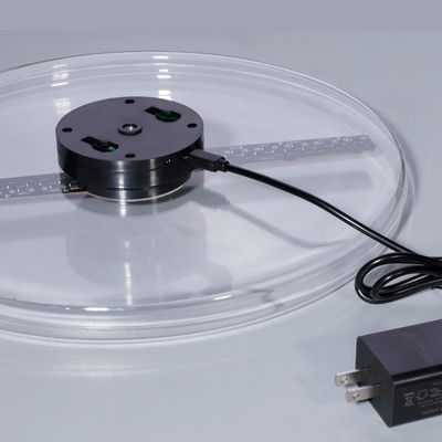 30cm Panel Led Holographic Display 120W With Acrylic Protective Cover