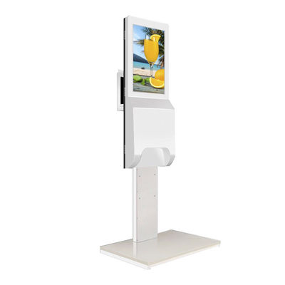 Touch Display 350cd/m² 21.5&quot; Hand Sanitizer Kiosk Android 7.1.2