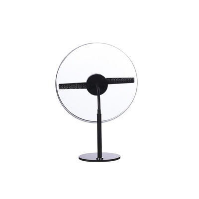 2200mah Built in Li Battery 3D Hologram Fan Display Fan with 256pcs LED Lamp Beads 30cm