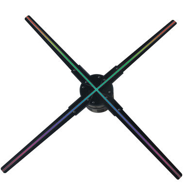70cm 16GB SD Card TF Card 3D Hologram Fan Display LED Advertising Projector Digital Fan