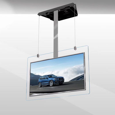 700 Nits Hanging Transparent LCD Screen 55inch OLED Double Sided Digital Display