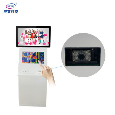 Floor Stand High Brightness Double Sided Lcd Advertising Touch Screen Digital Signage