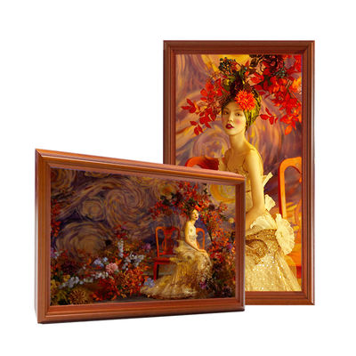 21.5 Wall-mounted digital picture frame advertising player wall mounted digital signage
