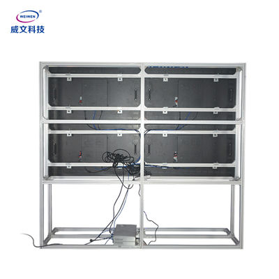 Floor Standing LCD Splicing Screen 55 inch Advertising Digital Signage 3.5mm Gap