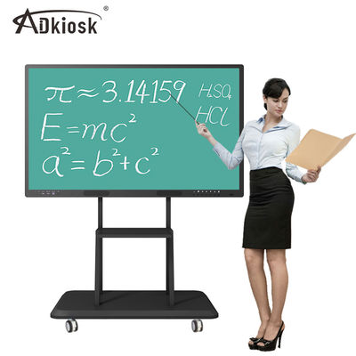 75&quot; 98&quot; Android Conference Interactive Whiteboard CVBS Audio 1000W