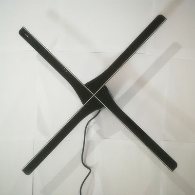 100cm 1406pcs LED Lamp Beads Suspension 3D Hologram Fan Display Light Holographic Projector Fan