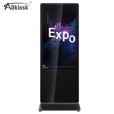 Full HD Wifi Advertising Digital Signage Player 50HZ 43inch LCD Billboard