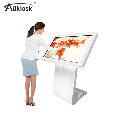 Smart Wayfinding Interactive Touch Screen Kiosk 55 Inch Indoor Lcd