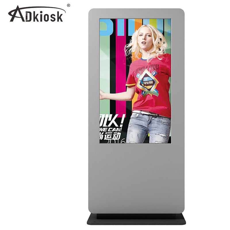65 Inch LED Screen Outdoor Digital Signage 4K High Brightness 89 Viewing Angle