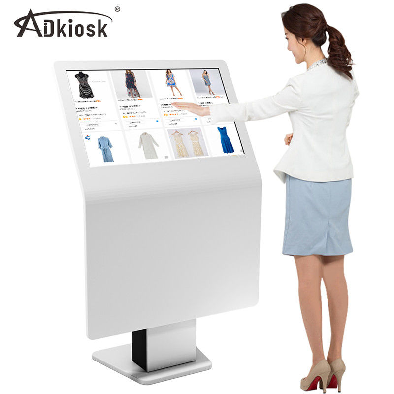 Custom Interactive Outdoor Digital Signage 49 inch Floor Stand 16:9 Aspect ratio
