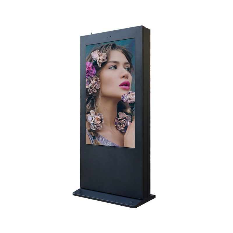 VGA HDMI Outdoor Digital Signage 55 Inch 1920*1080 3000nits Anti Corrosion Box