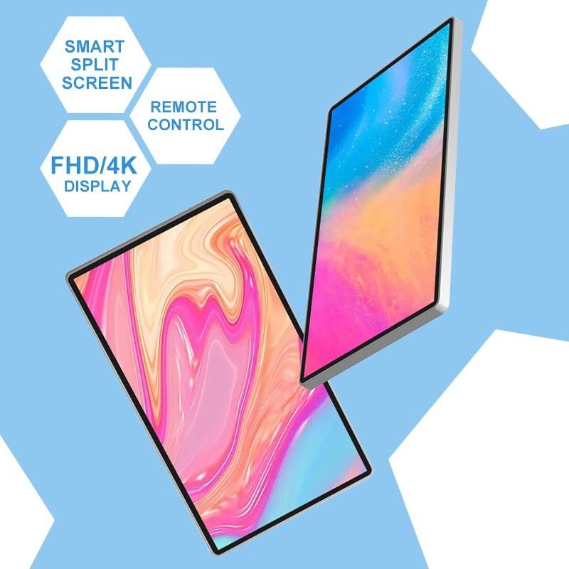 43 Inch Wall Mounted LCD Screen Ad Player Network Wifi 50hz 6ms Response time