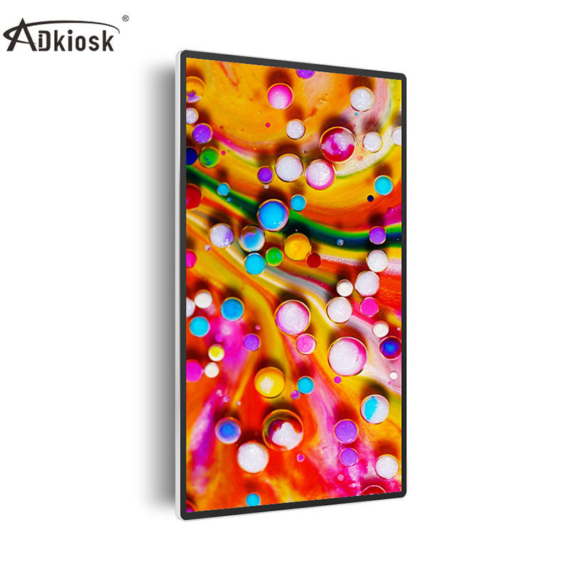 55 inch Elevator Digital Signage Display Advertising Panel RAM 2GB 89 Viewing Angle