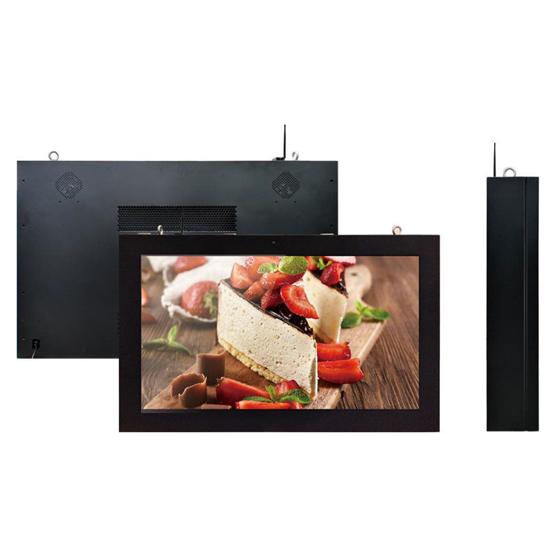 Water proof IP55 or IP65 wall mounted Outdoor Digital Signage advertising player