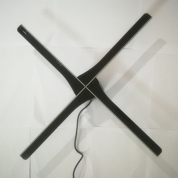 100cm 1406pcs LED Lamp Beads Suspension 3D Hologram Fan Display Light Holographic Projector Fan