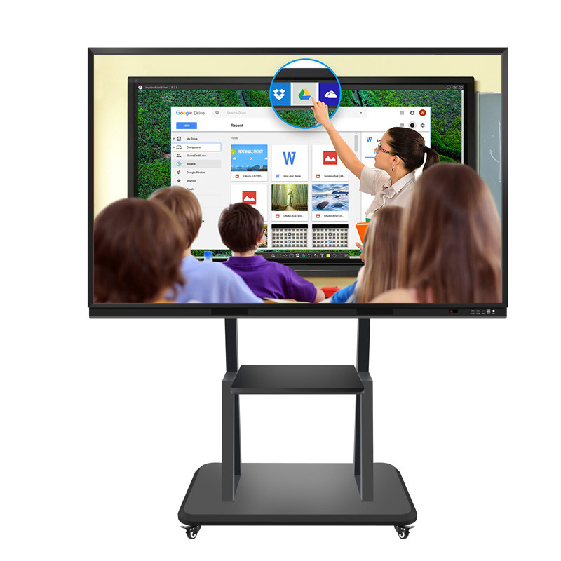 Digital Writing Interactive LCD Whiteboard 400cd/m2 RS232 For Education