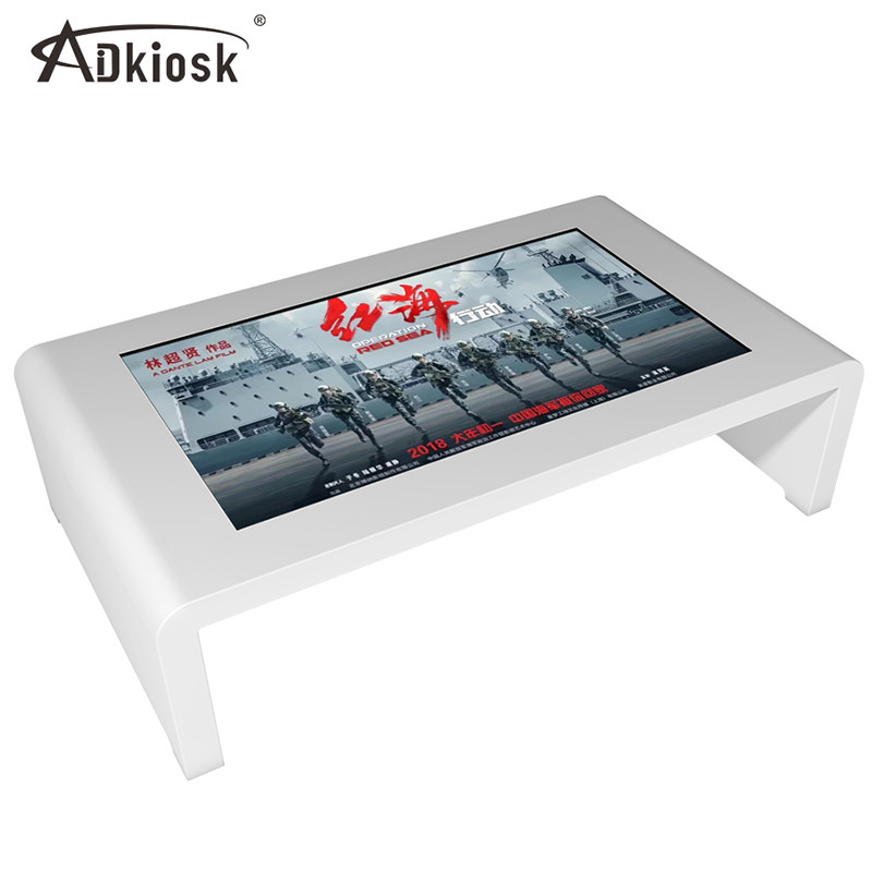 55&quot; Pcap Touch Smart Interactive Table Waterproof For Coffee Conference Restaurant